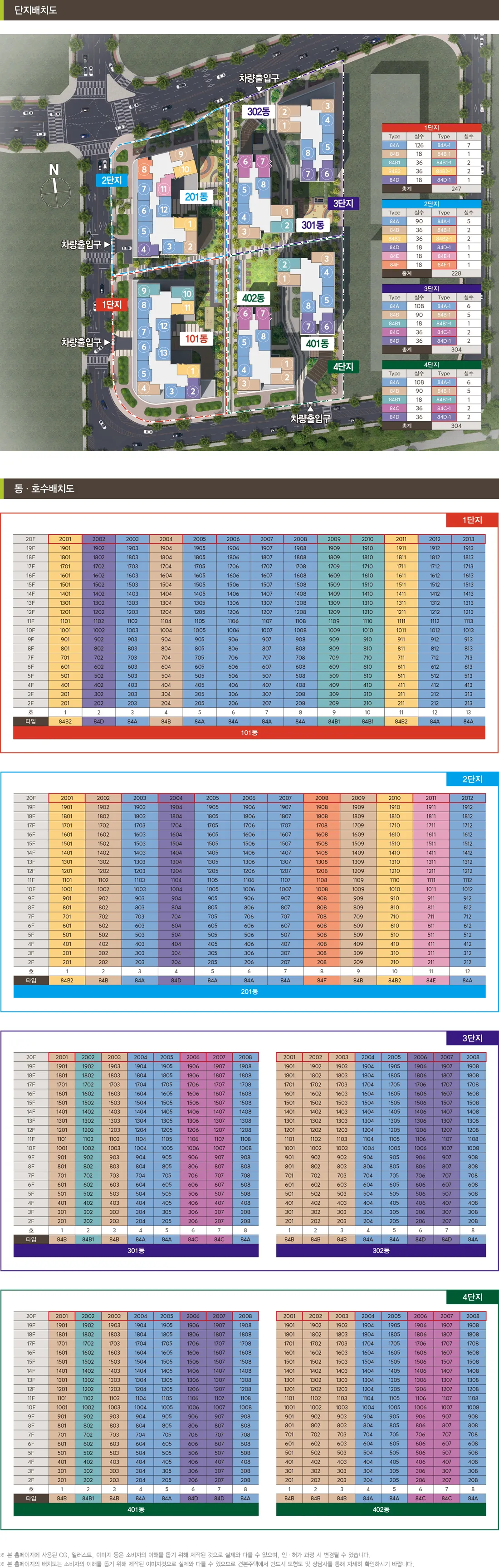 빌리브 명지 듀클래스 단지배치도